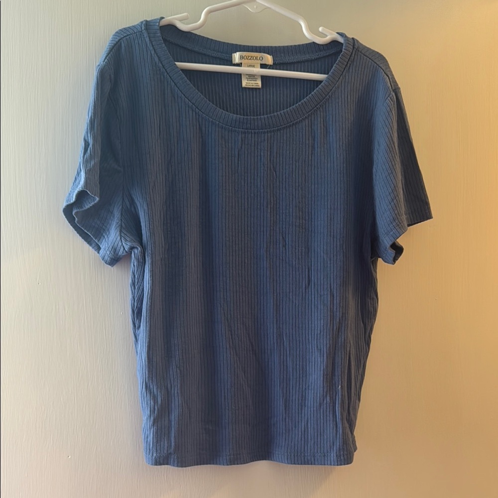 Bozzolo Blue Short Sleeve Tee